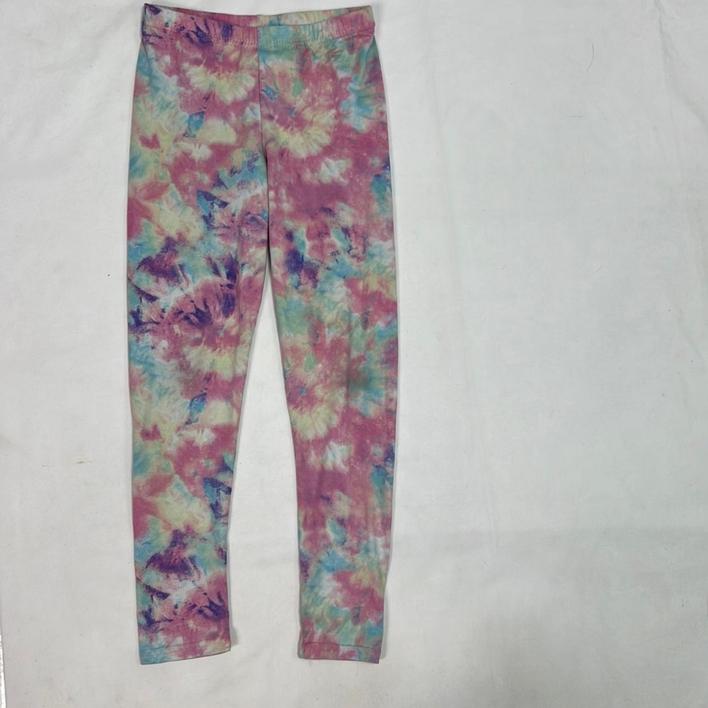 #2233 Shosho & Just 2 Cute Girls 2Piece Stretchy Tie Dye Leggings | Size: 7/8,10